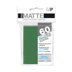 PRO-Matte Small Size Deck Protector sleeves (60 ct.) Forest Green